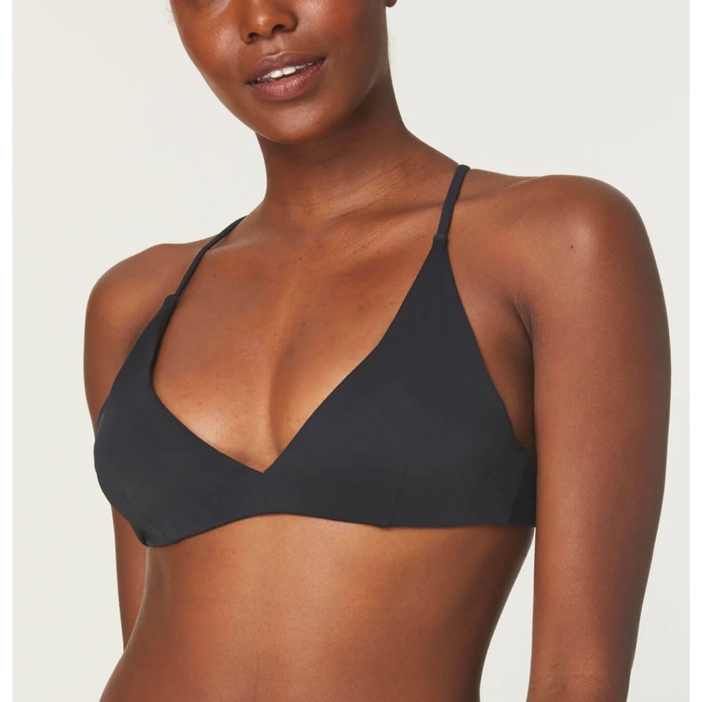 Andie’s Swim Elwood - Top - Eco Nylon - Black